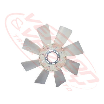 HINO FS/KBC - FAN BLADE - 8 BLADE - 660mm - HN-FAN-EF750