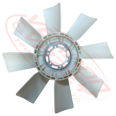 HINO EF750T/ K13CTE/ 350P/ 370P/ F20C - FAN BLADE - 8 BLADE - 700mm - HN-FAN-EF750T