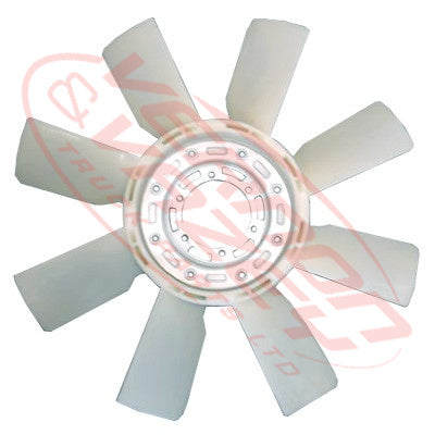FAN BLADE - 8 BLADE - 680mm - HINO SH663 - HN-FAN-F17C