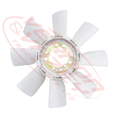 FAN BLADE - 8 BLADE - 582mm - HINO H06CT - HN-FAN-H06CT-S