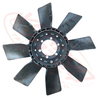 HN-FAN-J08C-01S - HINO ENGINE PARTSFAN BLADE - 8 BLADE - 600MM TO SUIT HINO J08C