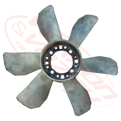 HN-FAN-J08C-02S - HINO ENGINE PARTSFAN BLADE - 6 BLADE - 520MM TO SUIT HINO J08C