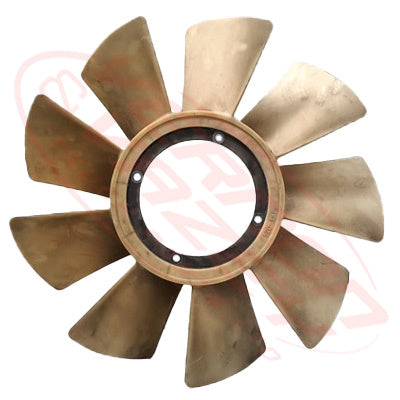 HN-FAN-JO7E-01S - HINO ENGINE PARTSFAN BLADE - 9 BLADE - 520MM TO SUIT HINO J07E