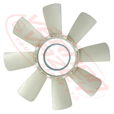 HINO EK100/EP100/K13C - FAN BLADE - 8 BLADE - 620mm - HN-FAN-K13C