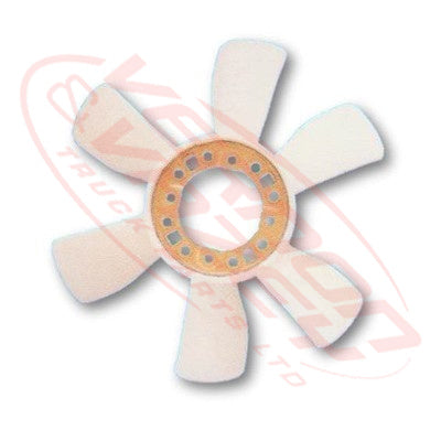 HINO FC 8.7T - FAN BLADE - 6 BLADE - 480mm - HN-FAN-W06E