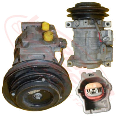 HN-J05D-AIRCON-02S - HINO ENGINE PARTSAIR CONDITION COMPRESSOR TO SUIT HINO J05D/JO5D