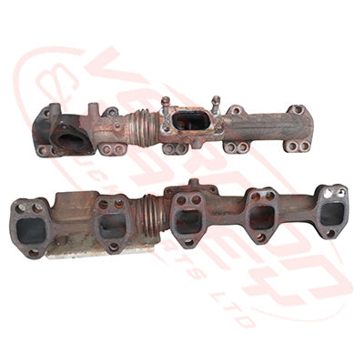 HN-MAN-JO7E-01S - HINO ENGINE PARTSEXHAUST MANIFOLD TO SUIT HINO  J07E