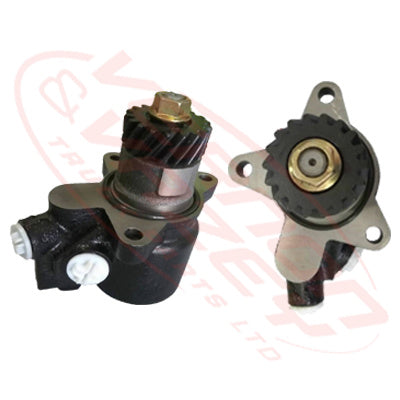 HN-PSP-EH700-02S - HINO ENGINE PARTSPOWER STEERING PUMP - HELICAL CUT GEAR - 18 TEETH TO SUIT HINO EH700/H07C
