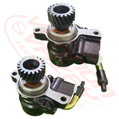 HN-PSP-JO5C-01S - HINO ENGINE PARTSPOWER STEERING PUMP - HELICAL CUT GEAR - 20 TEETH TO SUIT HINO JO5C/JO5D/JO5E/JO7E/JO8E