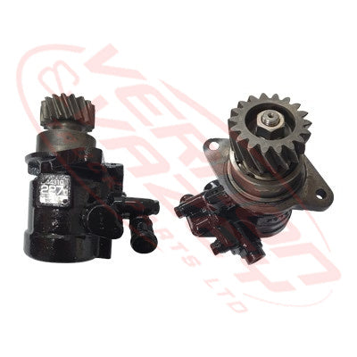 HINO FS K13C - POWER STEERING PUMP - HELICAL CUT GEAR - 18 TEETH - HN-PSP-K13C-1S