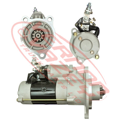 STARTER MOTOR - 24V - 11 TEETH PINION - 3 BOLT - HINO E13C - HN-SM-E13C-01S