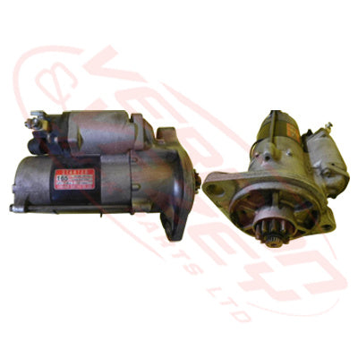 HN-SM-NO4C-01S - HINO ENGINE PARTSSTARTER MOTOR - 24V - 11 TEETH PINION - 2 BOLT - 5KW TO SUIT HINO N04C
