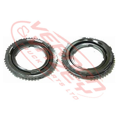 SYNCHRO RING SET - 3PCS - 2ND/3RD - 7 TEETH x6 - HINO - MFG225 - HN-SR-1450