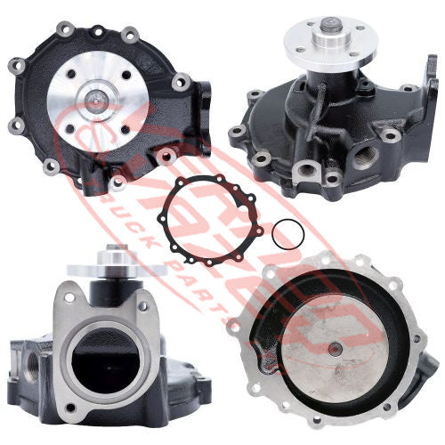 HN-WP-J08E-M8 - WATER PUMP - 7MM BOLT HOLE DIAMETER - HINO JO8E-M8 / JO7E