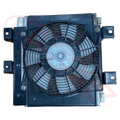 IS-ACCON-4JJ1-01S - ISUZU ENGINE PARTS - AIRCON CONDENSER - WITH COMPLETE FAN  TO SUIT ISUZU 4JJ1 - ISUZU NPR 85
