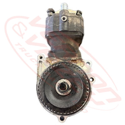 IS-AIRCOM-6UZ1T-01S - ISUZU ENGINE PARTS - AIR COMPRESSOR - WATER COOLED - SINGLE CYLINDER TO SUIT ISUZU 6UZ1