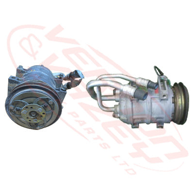 IS-AIRCON-4HF1-1S - ISUZU ENGINE PARTS - AIR CONDITION COMPRESSOR TO SUIT ISUZU 4HF1
