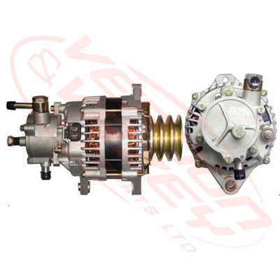 IS-ALT-4HF1-2 - ISUZU ENGINE PARTS - ALTERNATOR - 24V - 80 AMP TO SUIT ISUZU 4HF1/4HG1/4HJ1