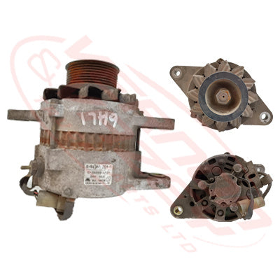 IS-ALT-6HL1-01S - ISUZU ENGINE PARTS - ALTERNATOR - 24V - 40 AMP - EXT FAN - MULTIBELT TO SUIT ISUZU 6HL1