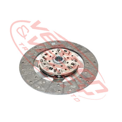 CLUTCH DISC - 14 X 325MM - ISUZU 4HK1/4HE1 - IS-CLD-4HK1