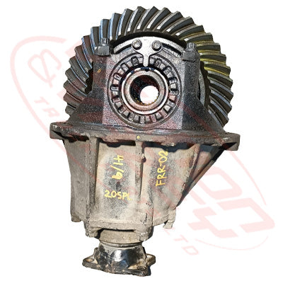 IS-DF-FRR-02 - ISUZU ENGINE PARTS - DIFFERENTIAL ASSY - 41/9 - AXLE SPLINE 20 - RATIO 5.55 TO SUIT ISUZU FORWARD 2008 - FRR90