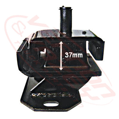 IS-EM-003-RH - ISUZU ENGINE PARTS - ENGINE MOUNT - SHORT/HIGH 37mm TO SUIT ISUZU NPR/NKR