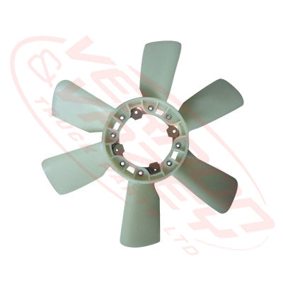 IS-FAN-6BD1-1S - ISUZU ENGINE PARTS - FAN BLADE - 6 BLADE - 470mm TO SUIT ISUZU 6BD1/6HE1 6.4L