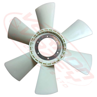 IS-FAN-6SD1-01S - ISUZU ENGINE PARTS - FAN BLADE - 6 BLADE - 640MM TO SUIT ISUZU 6SD1