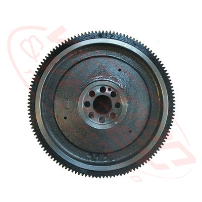 IS-FW-6HE1-B - ISUZU ENGINE PARTS - FLYWHEEL - W/RING - 129 TEETH - RECESSED 8 BOLT x 14" 350MM TO SUIT ISUZU 6HE1