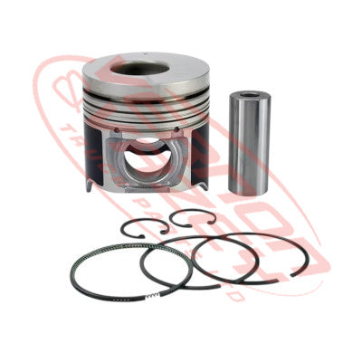 PISTON & RINGS SET - ISUZU 6HE1T - IS-LKP-6HE1T