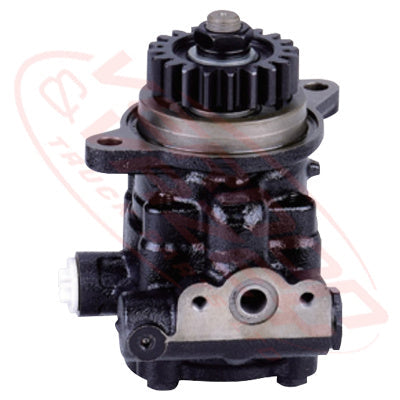 IS-PSP-10PC1-01S - ISUZU ENGINE PARTS - POWER STEERING PUMP - STRAIGHT CUT GEAR - 20 TEETH TO SUIT ISUZU 10PC1/10PE/12PC1