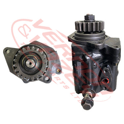 POWER STEERING PUMP - STRAIGHT CUT GEAR - 20 TEETH - ISUZU 10PD - IS-PSP-10PD-01S