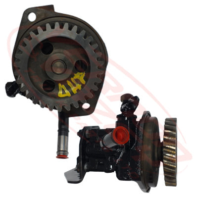 IS-PSP-4HF1-1S - ISUZU ENGINE PARTS - POWER STEERING PUMP - HELICAL CUT GEAR - 30 TEETH TO SUIT ISUZU / MAZDA - 4HE1/4HF1/4HG1