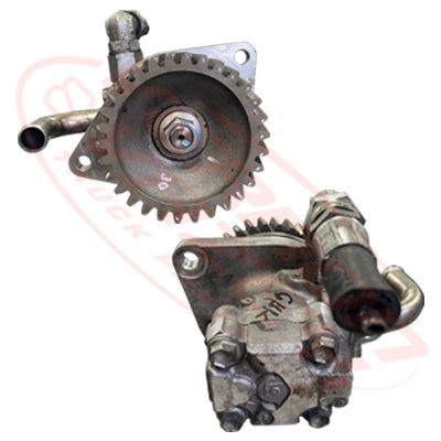 IS-PSP-6HK1-01S - ISUZU ENGINE PARTS - POWER STEERING PUMP - HELICAL CUT GEAR - 30 TEETH TO SUIT ISUZU 6HK1
