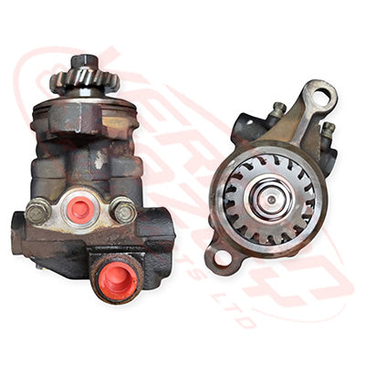 IS-PSP-6SD1-01S - ISUZU ENGINE PARTS - POWER STEERING PUMP - HELICAL CUT GEAR - 17 TEETH TO SUIT ISUZU 6SD1