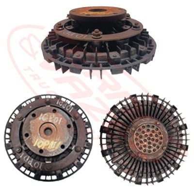 IS-VIS-10PD1-01S - ISUZU ENGINE PARTS - VISCOUS HUB TO SUIT ISUZU 10PD1