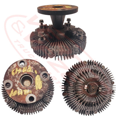 IS-VIS-6HH1-02S - ISUZU ENGINE PARTS - VISCOUS HUB TO SUIT ISUZU 6HH1