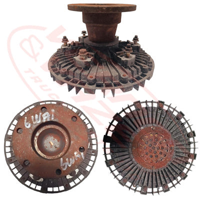 IS-VIS-6WA1-01S - ISUZU ENGINE PARTS - VISCOUS HUB TO SUIT ISUZU 6WA1
