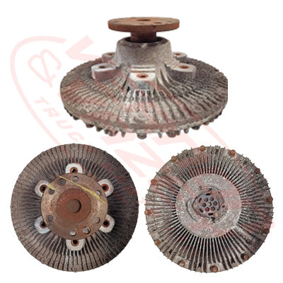 IS-VIS-6WG1-02S - ISUZU ENGINE PARTS - VISCOUS HUB TO SUIT ISUZU 6WG1/6WF1