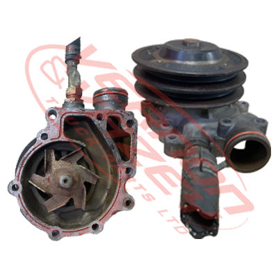 WATER PUMP - TRIPLE PULLEY - 6 BLADE - ISUZU 6HH1 - IS-WP-6HH1-03S