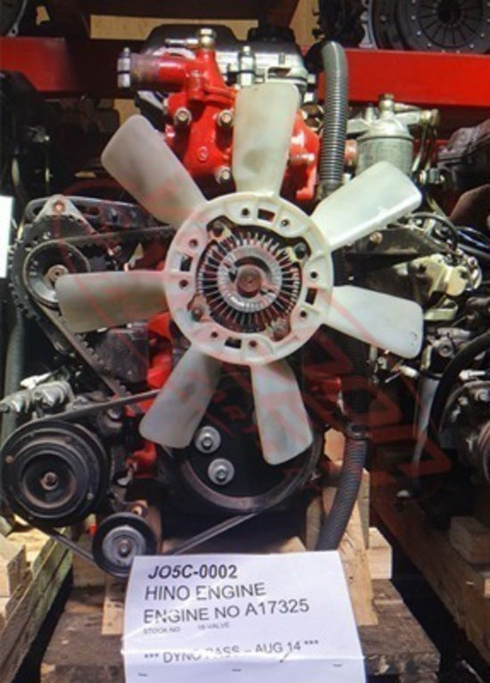 JO5C - HINO ENGINE J05C 5307CC 155HP - ** INFORMATION PART **
