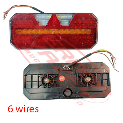 LED-TRUCK-31 - LED TRUCK REAR LAMP - L/H - UNIVERSAL - ALL MAKES AND MODELS
