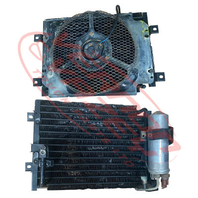 AIRCON CONDENSER - WITH COMPLETE FAN - MITSUBISHI 4D35 - MS-ACCON-4D35-01S