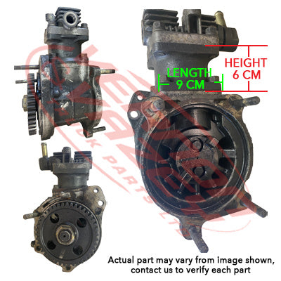 AIR COMPRESSOR - AIR COOLED - SINGLE CYLINDER - MITSUBISHI 6D16 - MS-AIRCOM-6D16-02S
