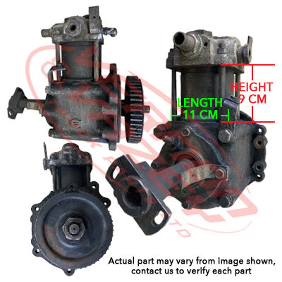 AIR COMPRESSOR - WATER COOLED - SINGLE CYLINDER - MITSUBISHI 6D20/6D22/6D24 - MS-AIRCOM-6D20-02S