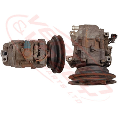 MS-AIRCON-4M40-01S - MITSUBISHI ENGINE PARTS - AIR CONDITION COMPRESSOR TO SUIT MITSUBISHI 4M40