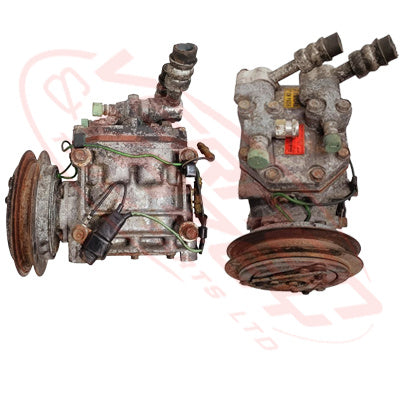 MS-AIRCON-6D16-01S - MITSUBISHI ENGINE PARTS - AIR CONDITION COMPRESSOR TO SUIT MITSUBISHI 6D16