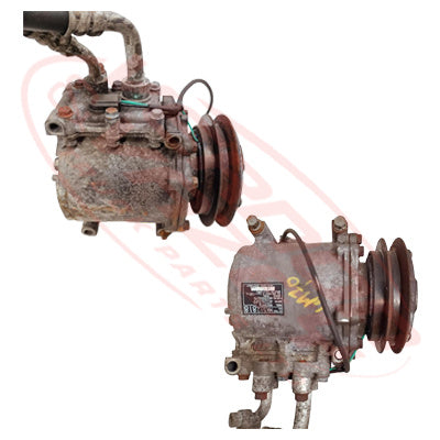 MS-AIRCON-6M70-01S - MITSUBISHI ENGINE PARTS - AIR CONDITION COMPRESSOR TO SUIT MITSUBISHI 6M70 / 6D40