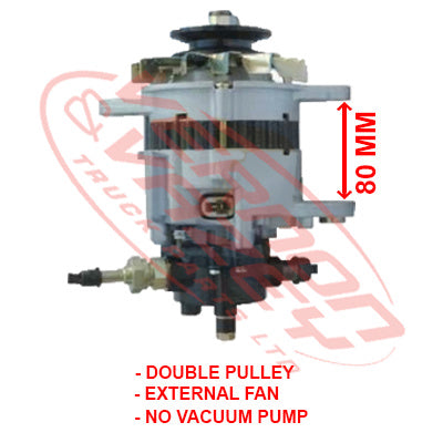 ALTERNATOR - 24V - 30 AMP - MITSUBISHI 4D30/4D31/4D32 - MS-ALT-4D32-01S