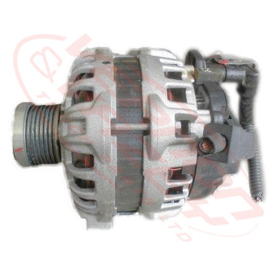 MS-ALT-4P10-01S - MITSUBISHI ENGINE PARTS - ALTERNATOR - 28V - 35-80 AMP - INT FAN - MULTIBELT TO SUIT MITSUBISHI 4P10